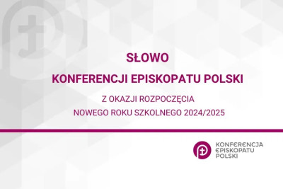 Biskupi z okazji rozpoczęcia nowego roku szkolnego 2024/2025