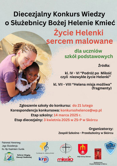 Diecezjalny Konkurs Wiedzy  o Służebnicy Bożej Helenie Kmieć