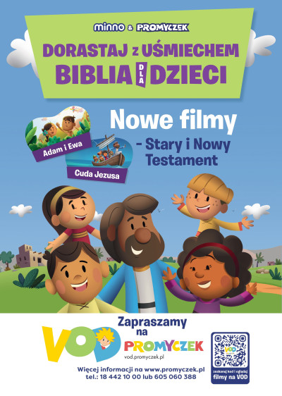 Seria filmów: Biblia dla dzieci – DORASTAJ Z UŚMIECHEM
