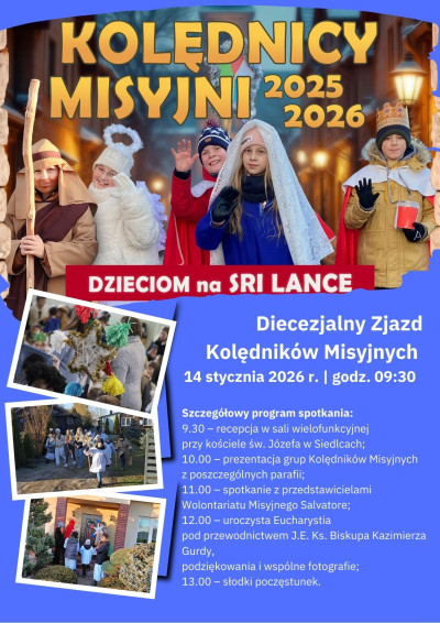 Diecezjalny zjazd Kolędników Misyjnych