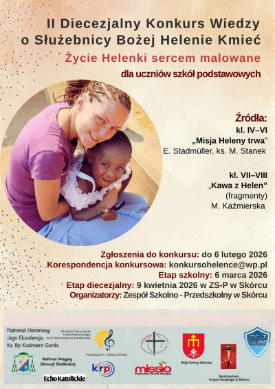 II Diecezjalny Konkurs Wiedzy o Służebnicy Bożej Helenie Kmieć